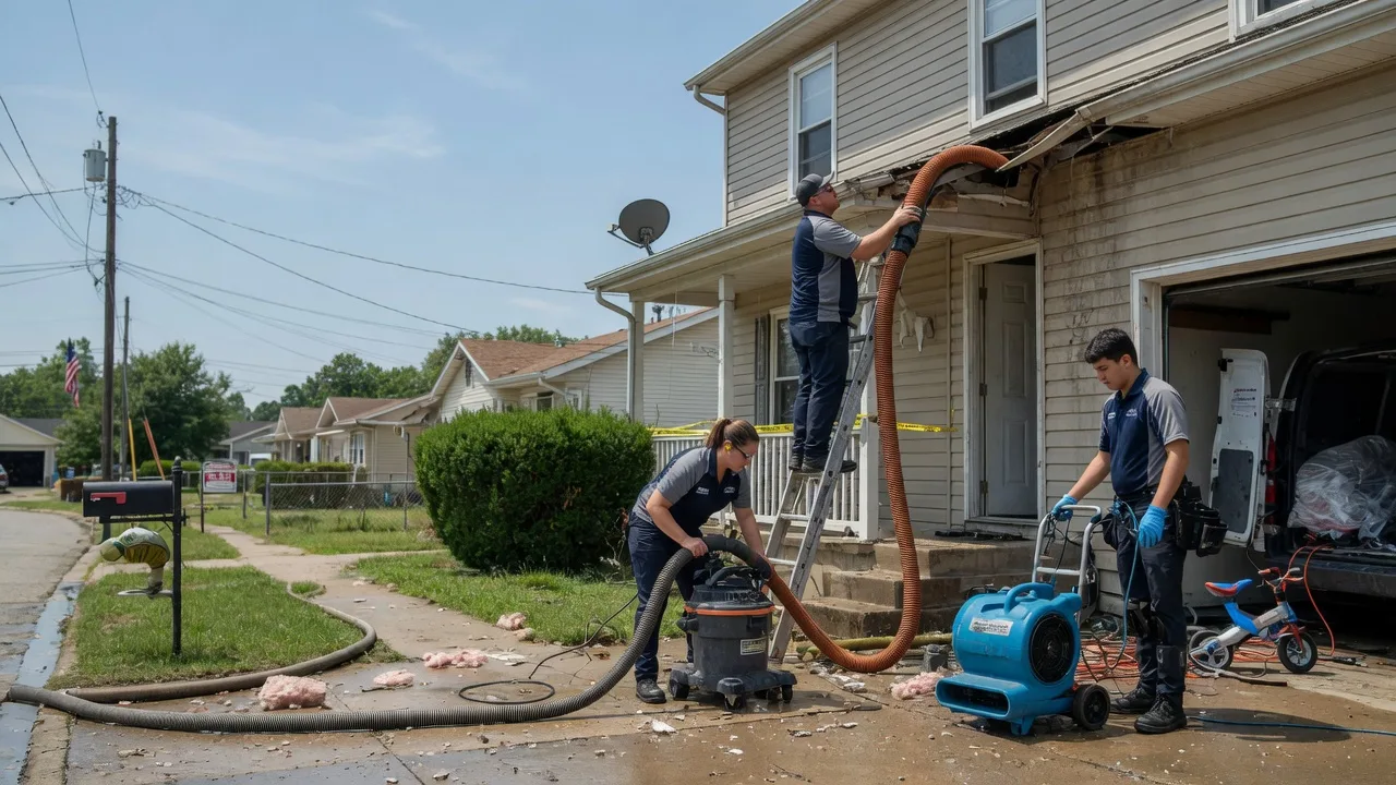 Water Damage Restoration in West Manchester, OH near me